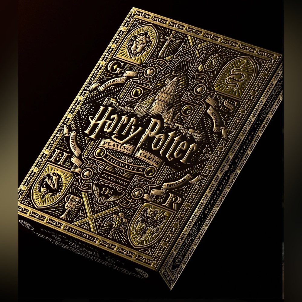 Harry Potter Playing cards all four houses by Theory11